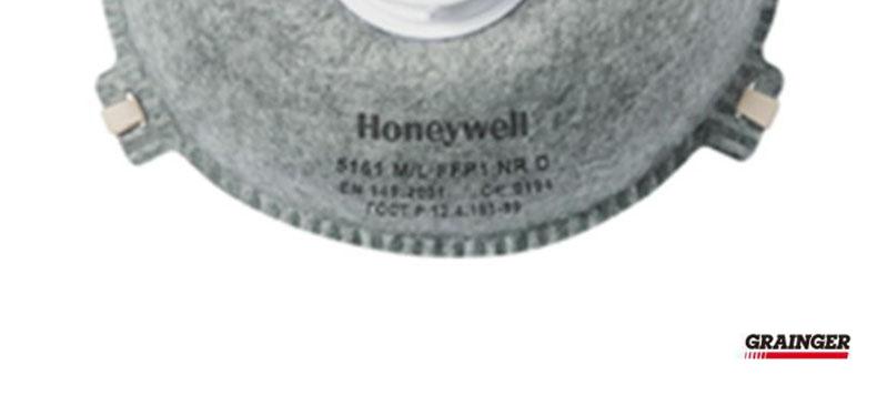 霍尼韦尔1005598 5161 FFP1 酸性气体防护口罩 带阀