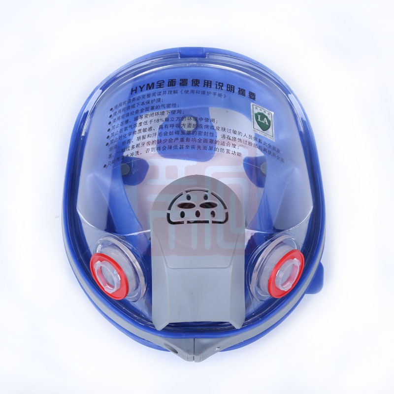 宁阳HYM-6100蓝色全面具 - 宁阳宏源