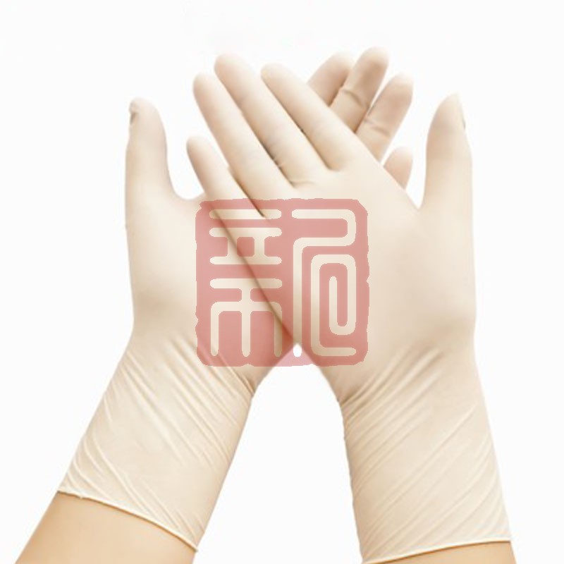 AMMEX爱马斯TLFCSIP46100一次性乳胶手套(工业级 乳胶 无粉 麻面 单副 独立包装不分左右手)大号