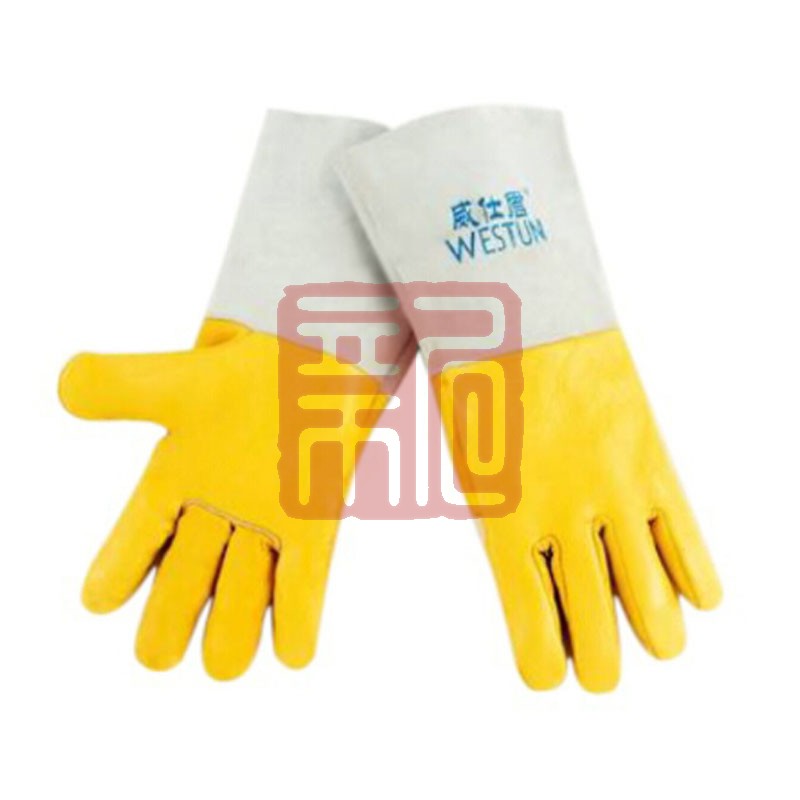 威仕盾G-9750牛青电焊手套