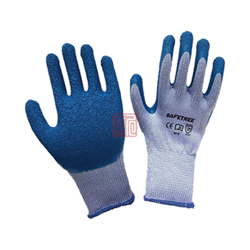 SAFETRE PGLLT116-10.5 棉纱乳胶手套-10.5 - Safetree
