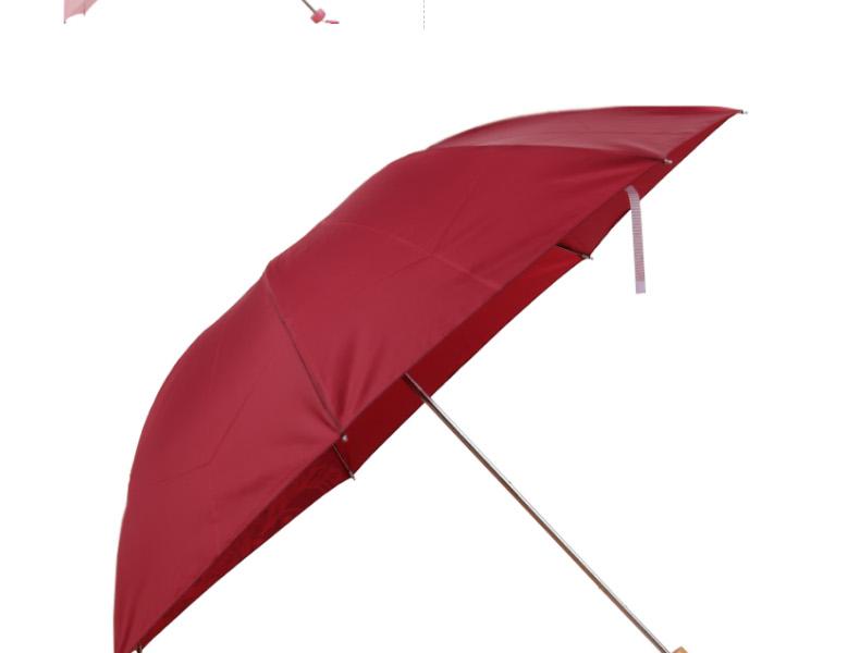 天堂339丝印雨伞-红色
