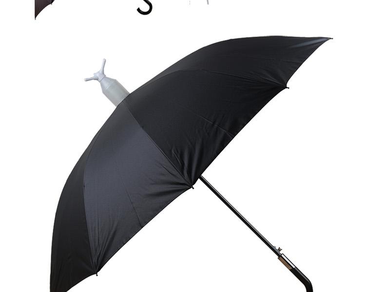 春和7610站立式雨伞-黑色