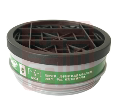 NANHE/南核 6004 P-K-1 NH004滤盒 防氨(适用于2019/6019半面具)升级版