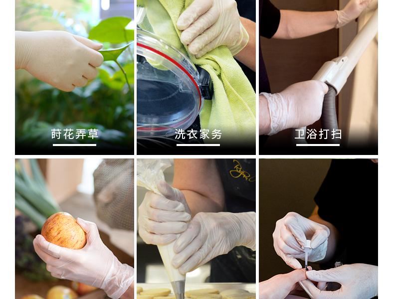 AMMEX爱马斯APFWCMD46100一次性白色丁腈检查手套大号（用APFGWC代替）