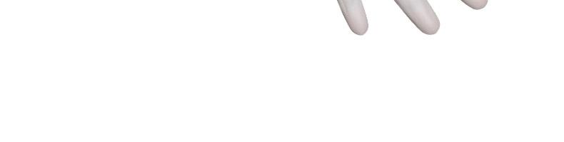 AMMEX爱马斯TLFCSIP44100一次性乳胶手套（工业级 乳胶 无粉 麻面 单副 独立包装不分左右手）中号