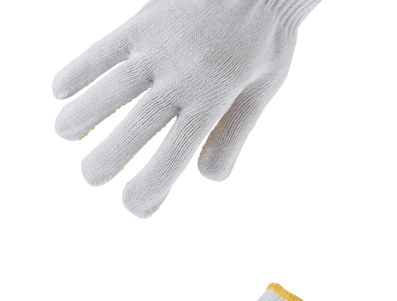 SAFEMAN君御 71072D 720克黄点塑手套（新）