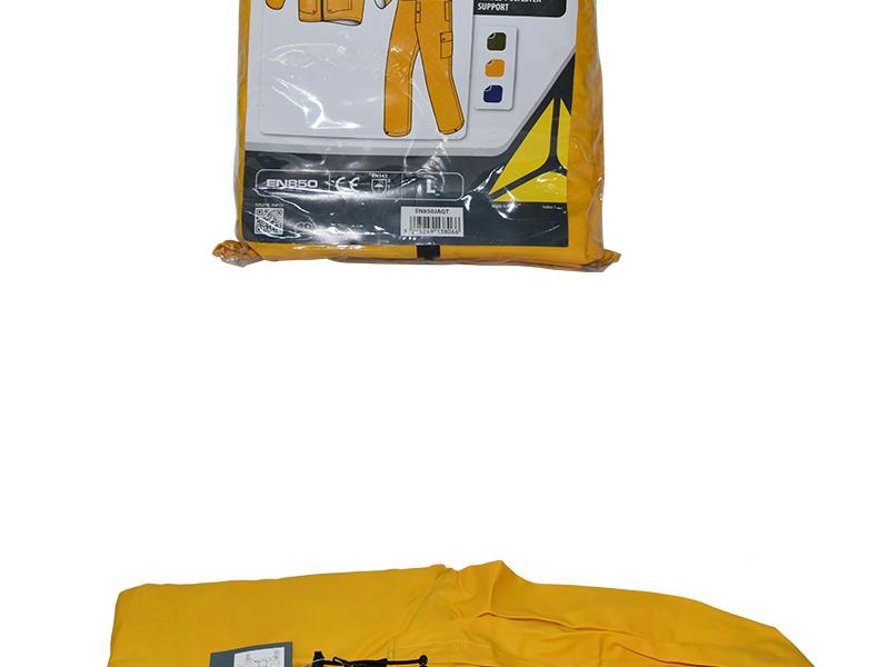 代尔塔407008JA EN850雨衣 黄色 -M