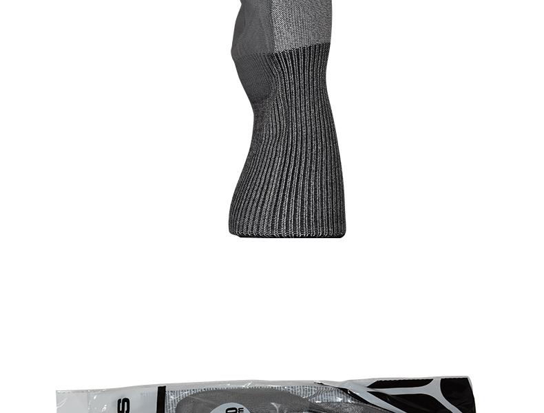 代尔塔 202011 C级PU涂层防切割手套加长袖口款 VENICUTC02 灰色-9