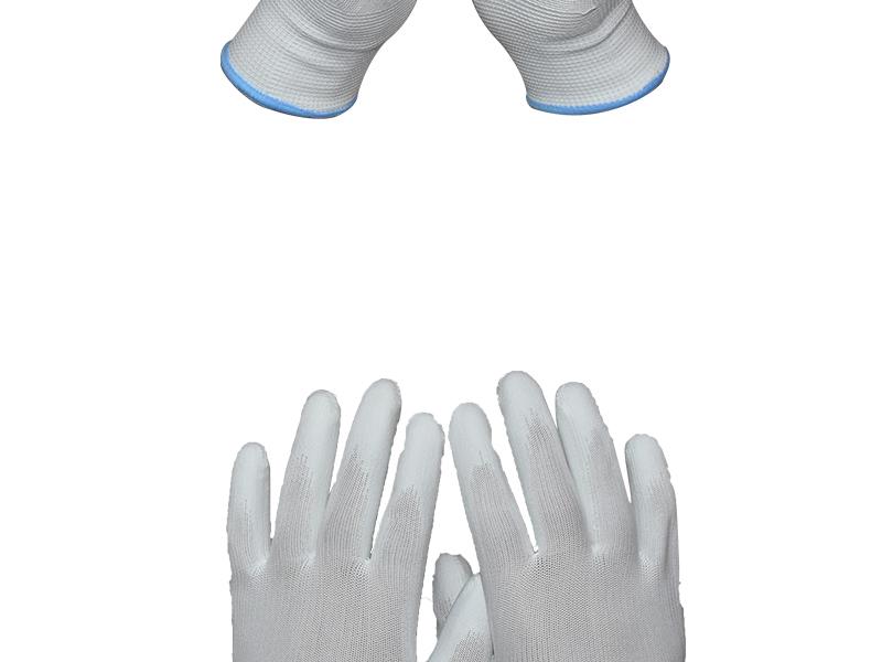霍尼韦尔WE211G2CN-08 经济款亲民二代聚氨酯PU涂层涤纶工作手套（白）（代替款WE3113）