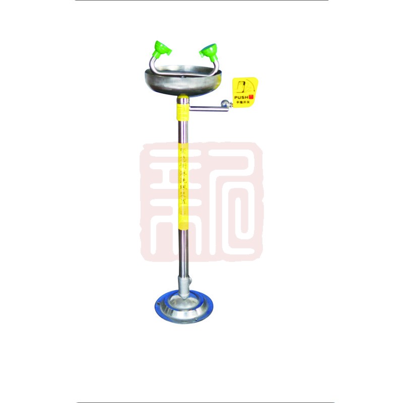云鹏YP-208不锈钢立式洗眼器(不含胀管组合和生胶带)