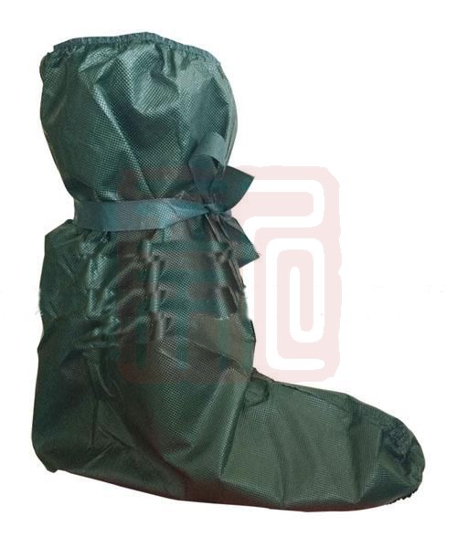 微护佳MC4000 GR40-W-99-406-00 绿色鞋套带绑带开口松紧42-46均码