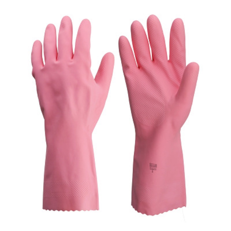 Ansell 安思尔 13-382 纤薄贴合粉色家用手套（电商）