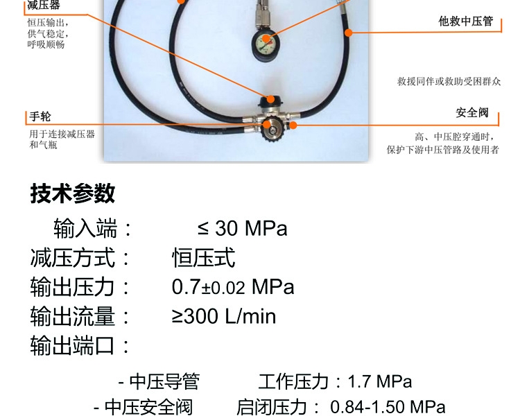 3M scott iPak/3164E 6.8L他救空气呼吸器（上海依格 项目型）