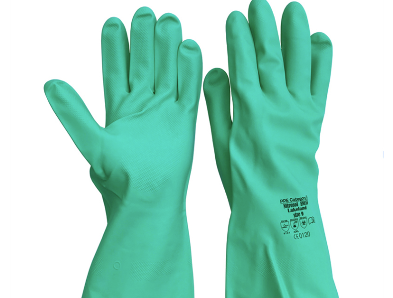 Lakeland雷克兰 EN15F-11 丁腈橡胶高性能抗化学手套