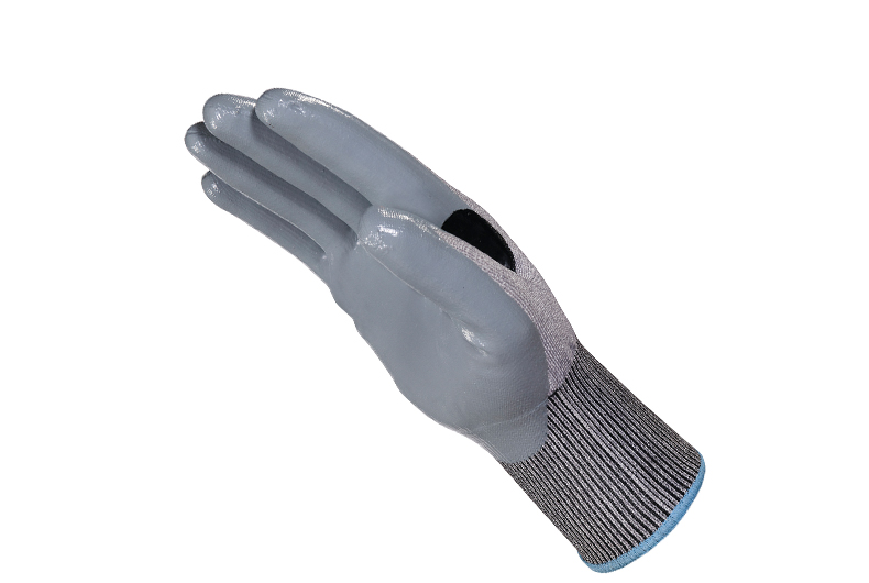 DELTAPLUS/代尔塔202010 C级丁腈发泡涂层防切割手套加长袖口款 VENICUTC01-8