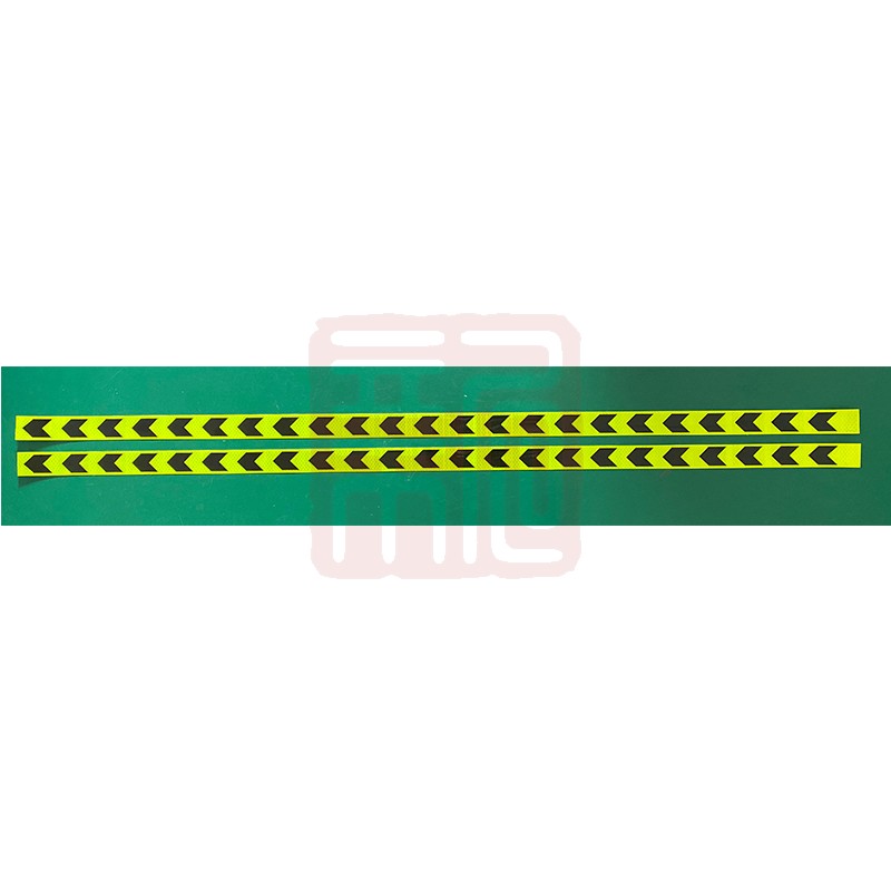 3M 超强级荧光黄绿黑箭头-3.5cm*43.5m - 3M