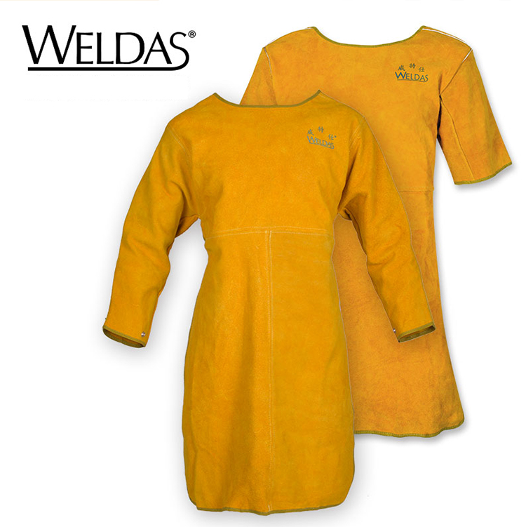 威特仕 44-1847金黄色皮带袖围裙(长袖) XL