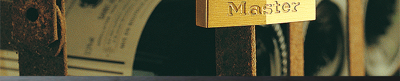 玛斯特 120MCND 黄铜挂锁