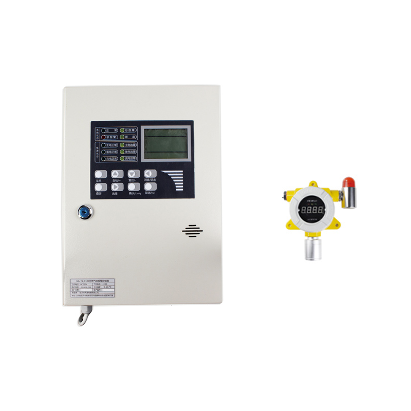 天晟 GA-TS-C100检测气体报警控制器（乙酸乙酯）一拖二款（1个主机+2个探测器）
