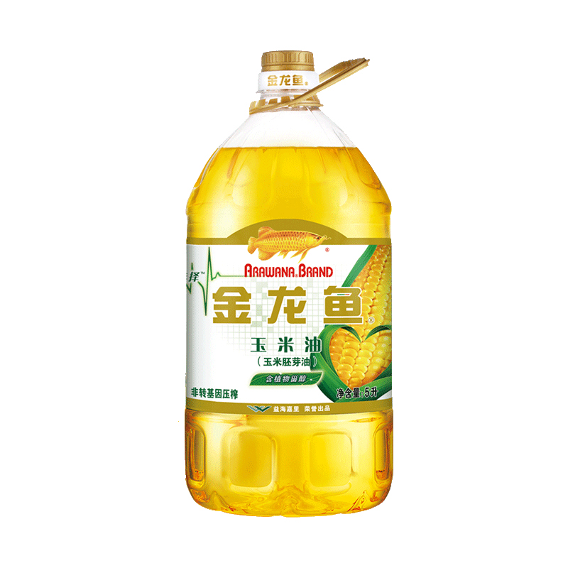 金龙鱼非转基因玉米油食用油5L