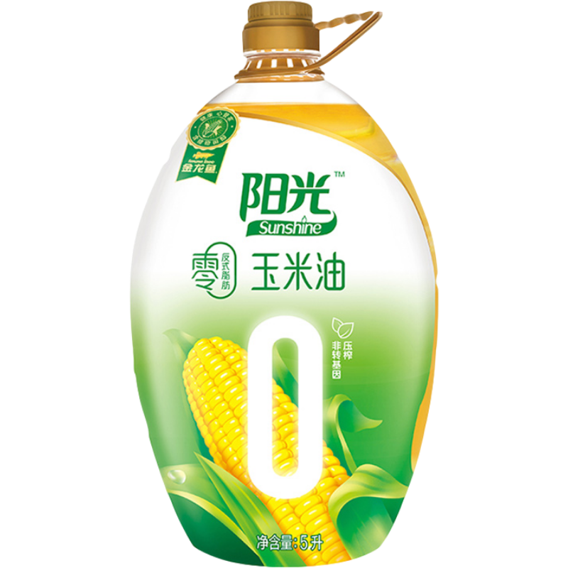 金龙鱼阳光零反式脂肪玉米油5L