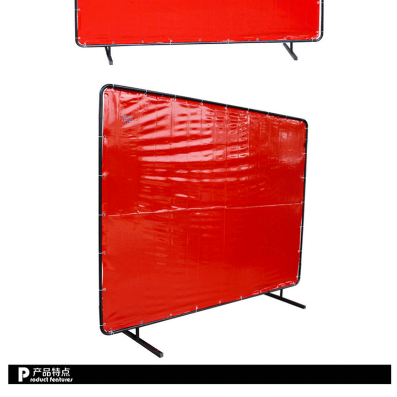 威特仕55-6468熔岩盾橘红色高透视防护屏