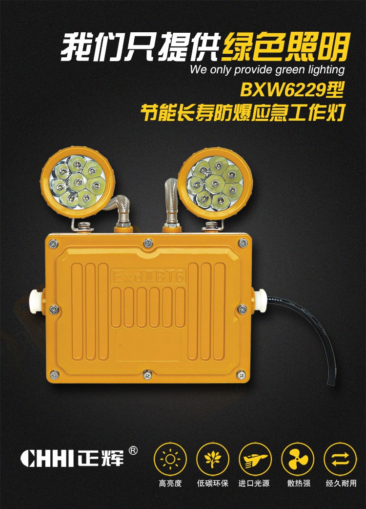 正辉BXW6229长寿防爆应急工作灯