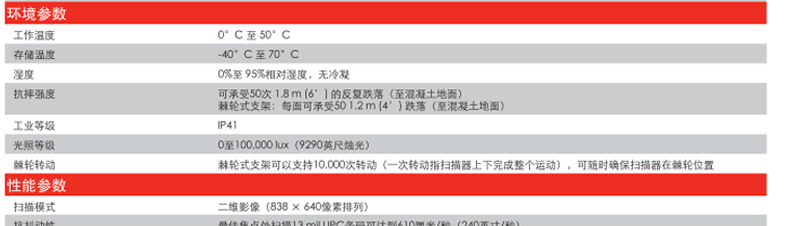 霍尼韦尔 1900GHD-2USB 有线扫描枪