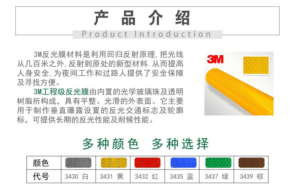 反光膜的反光等级图片