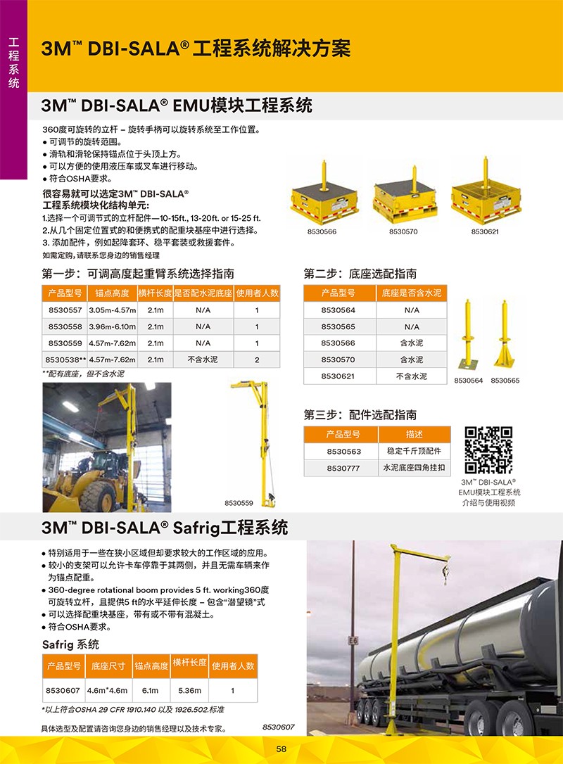 3M 凯比特8521940 FlexiGuard可移动油罐车防坠落爬梯系统（项目型 退市）(退市)