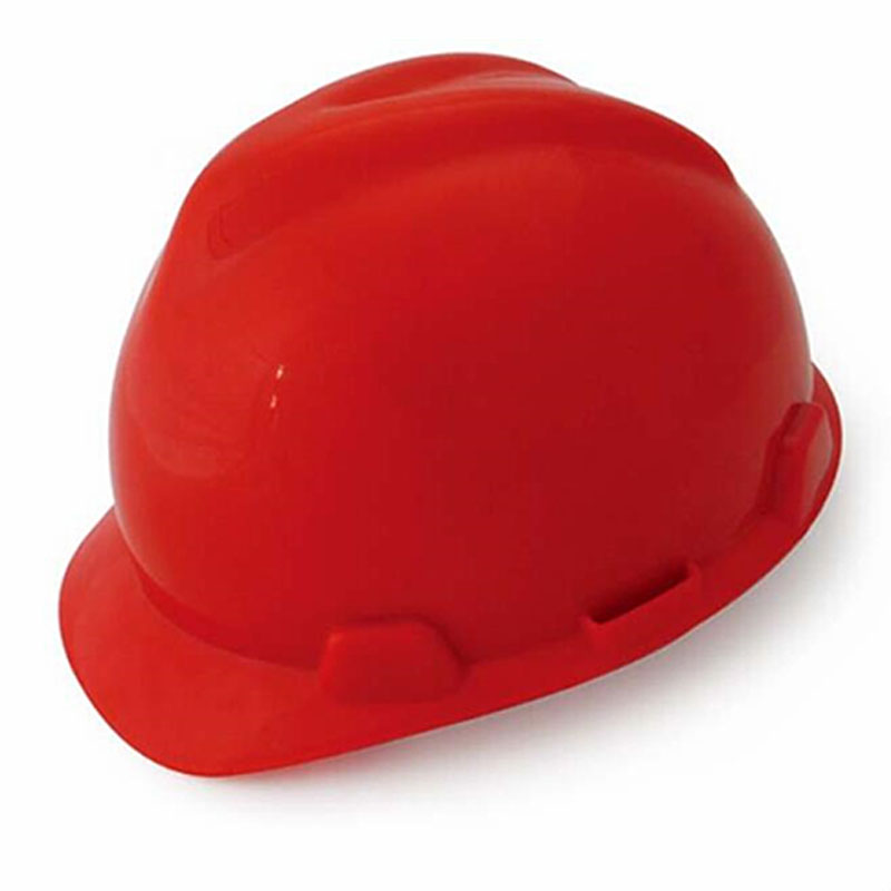 羿科60102801 ABS V型安全帽-红