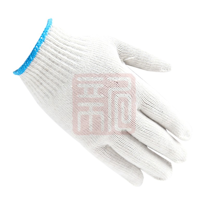 君御 71005L 500克十针细纱棉纱线手套（23cm） - 君御