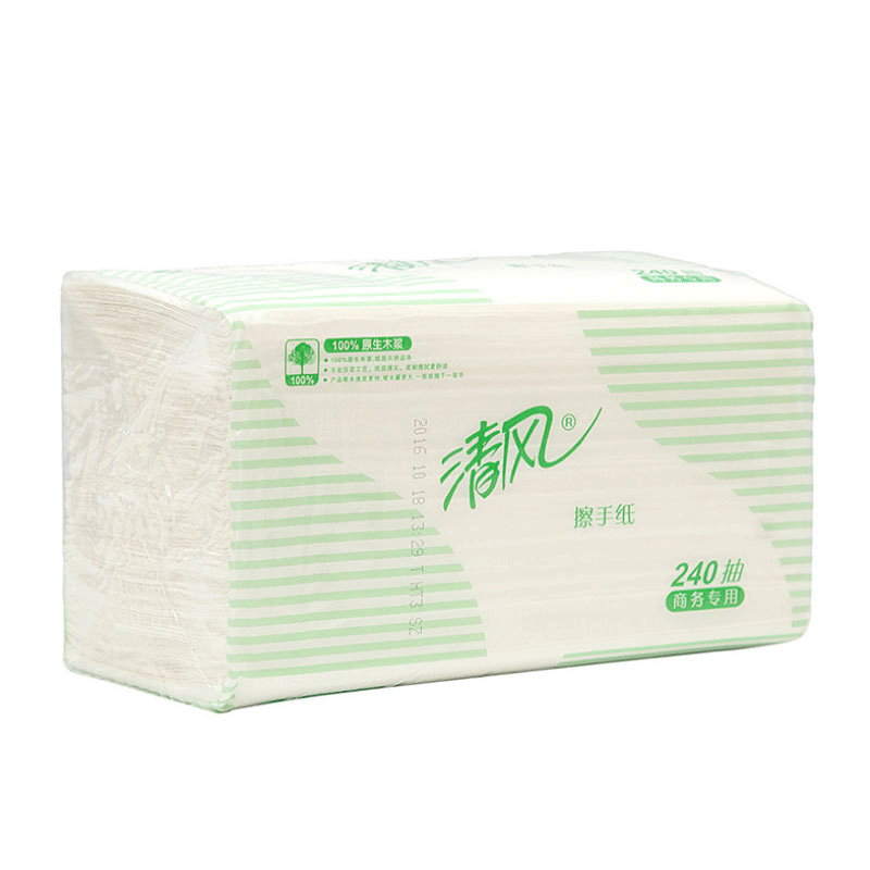 清风 B312YZ 软包装抽取式面巾纸