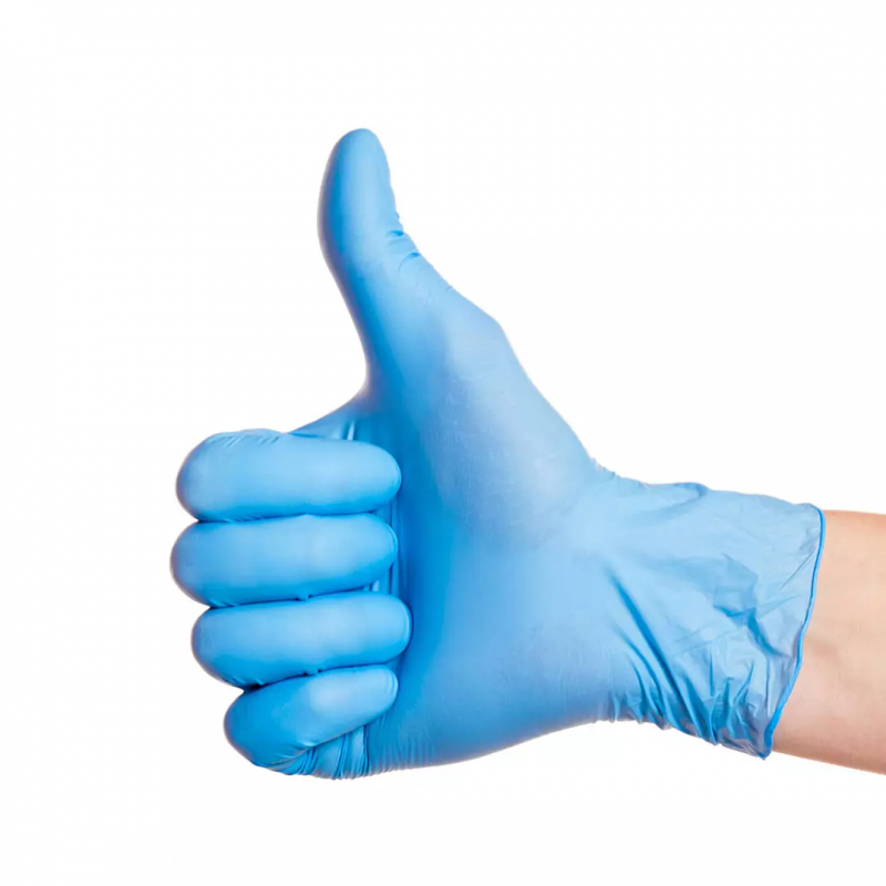 英科 NGBCM1001一次性医用丁腈检查手套蓝色标准型（3.5g）