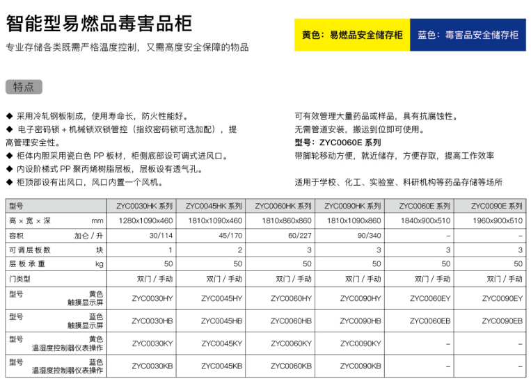 众御 ZYC0030HY 30加仑智能柜黄色（触摸显示屏款）