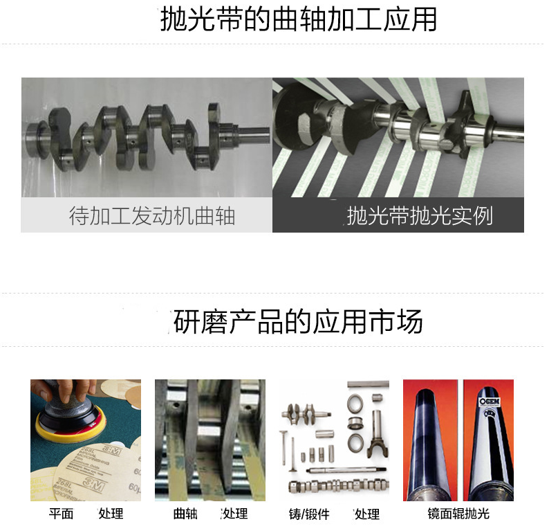 3M 372L 研磨卷 4寸-30mic