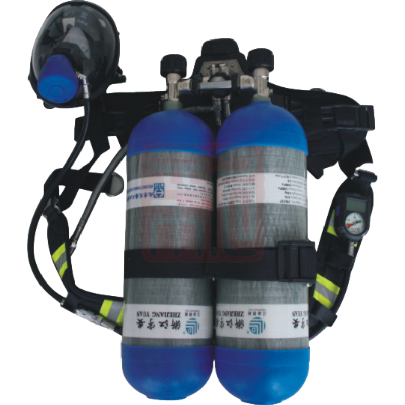 宇安消防 RHZK 6.8-2CPT正压式消防空气呼吸器双气瓶（3C认证）-6.8L