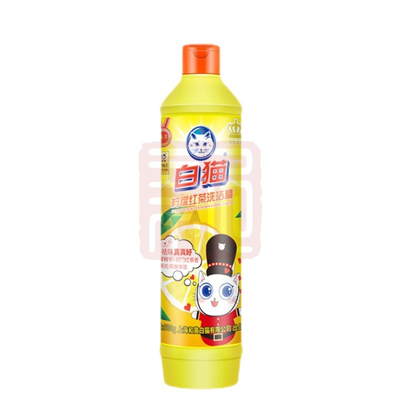白猫6901894121991 柠檬红茶洗洁精408g - 白猫