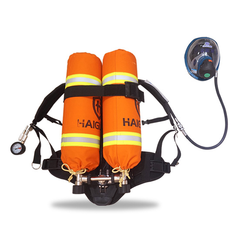 海固HG-GB-RHZKF6.8/30 自给开路式压缩空气呼吸器（双瓶款）