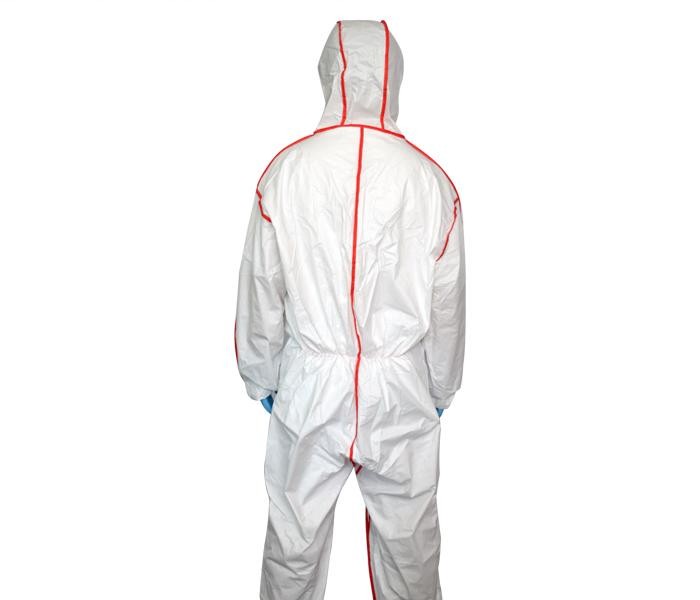 耐呗斯 nbs4201b白色经典款连体防护服-xxl