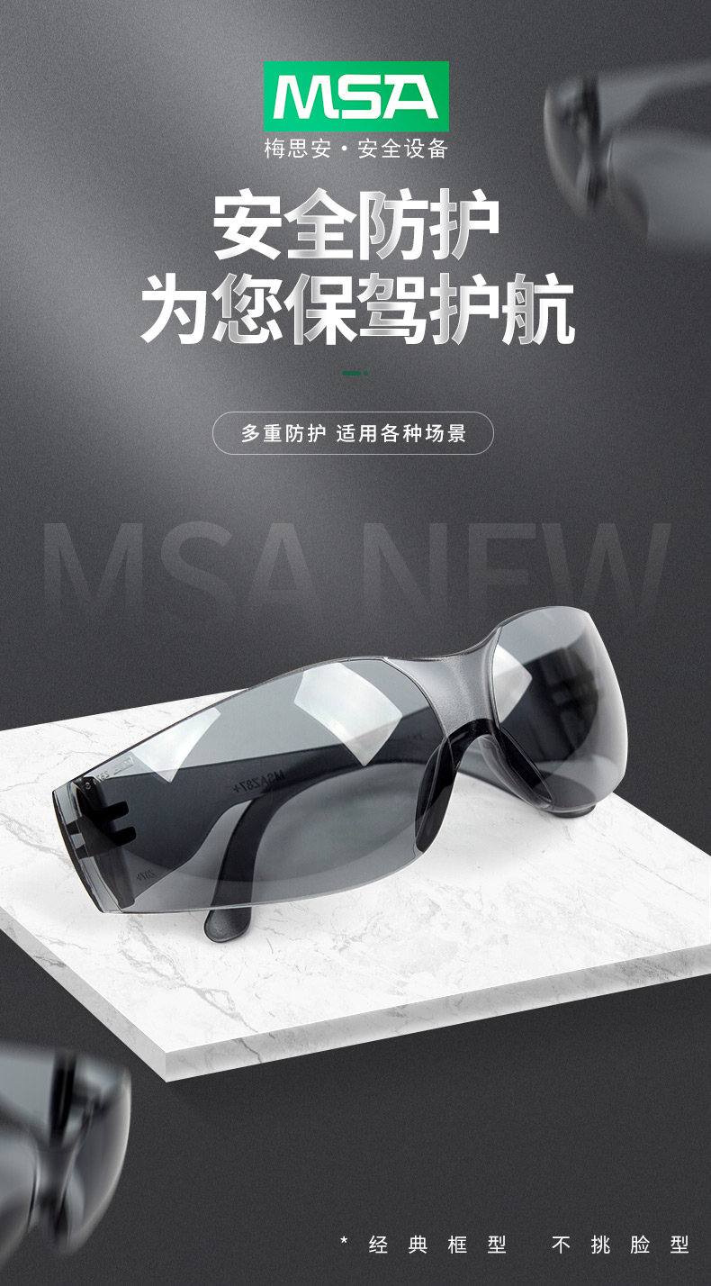 MSA/梅思安 697515 老板的最爱-G 防护眼镜