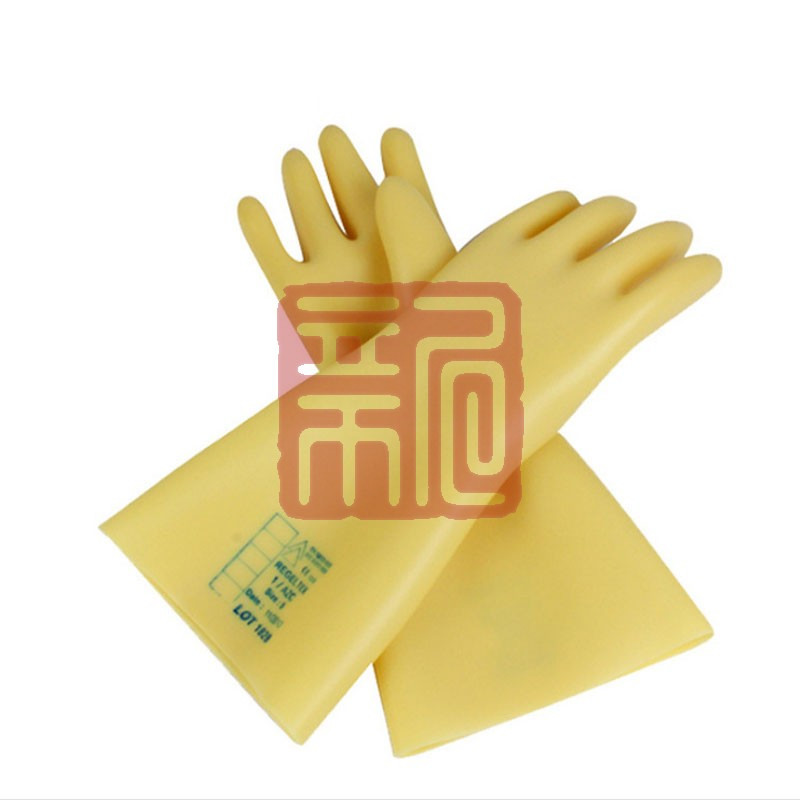 代尔塔 207005-9 GLE4天然乳胶绝缘手套40KV - 代尔塔