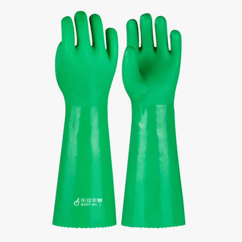东亚 822F-40手套加棉 （绿色）