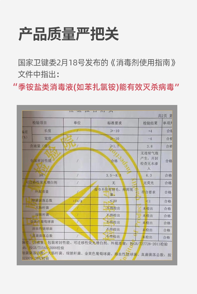 顺清柔 3727医护级卫生湿巾（80抽/包）