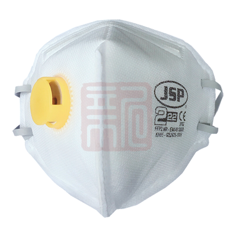 洁适比 04-1222 JSP-222V FFP2折叠式带阀防尘口罩头戴式 - 洁适比