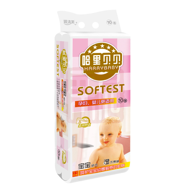 顺清柔 2011贝贝卫生卷纸5层