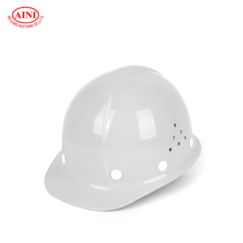 慧缘艾尼 ANF-2b纽扣连接带透气孔单筋玻璃钢安全帽 旋钮帽衬