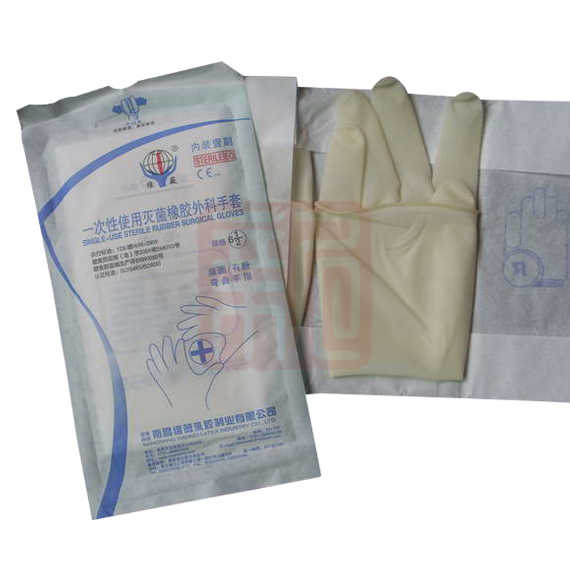 维薇 一次性使用医用橡胶外科手套灭菌（独立包装）-6