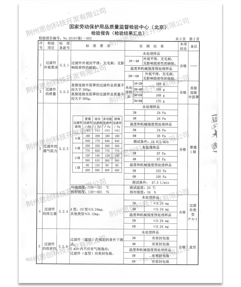 思创ST-LDY3 3号滤毒盒（不含滤棉）新款